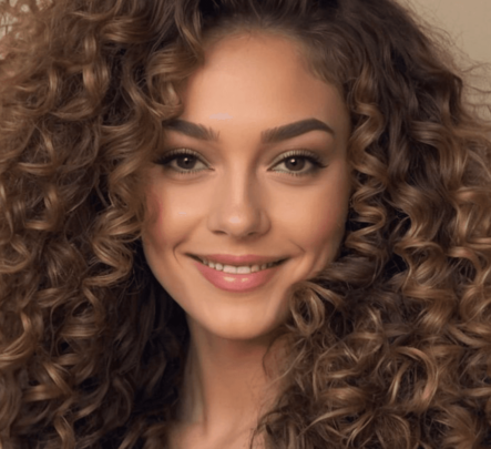 chocolate avellana coloración tendencia cabello rizado 2025 chocolate avellana coloración tendencia cabello rizado 2025